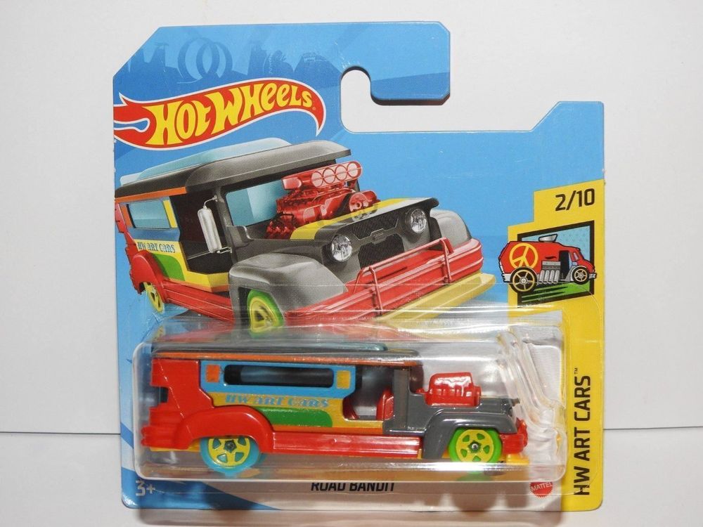 HOT WHEELS NEW 2021 ROAD BANDIT ART CARS Kaufen auf Ricardo