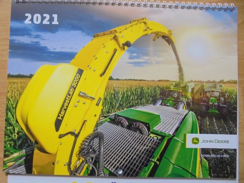 John Deere Kalender Traktor Prospekt Kaufen auf Ricardo