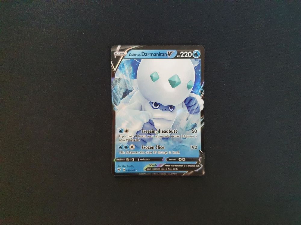Pokemon Galarian Darmanitan V | Kaufen auf Ricardo