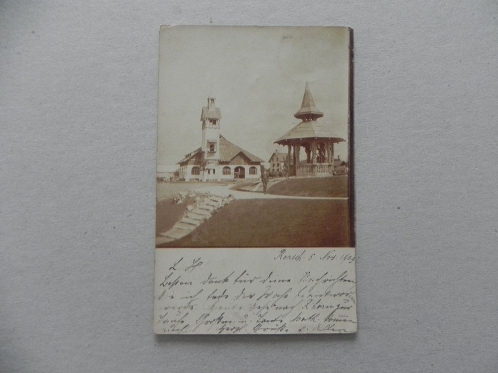 Echtphoto Karte Rorschach SG 1903 | Kaufen auf Ricardo