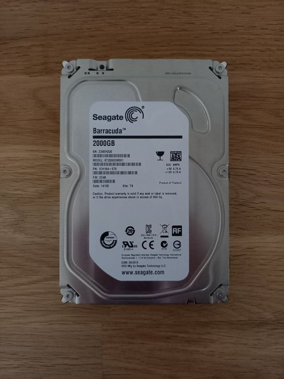 Seagate 2tb st2000dm001 не определяется bios