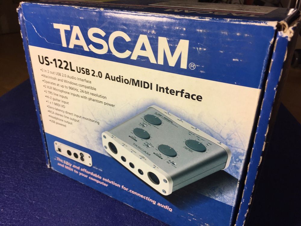 Tascam US 122l USB Audio/Midi Interface | Kaufen auf Ricardo