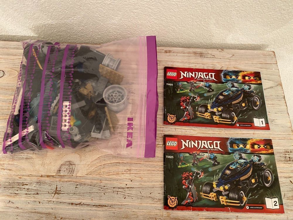 lego ninjago samurai turbomobil