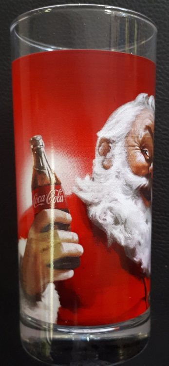 Coca Cola Glass Mit Weihnachtsmann Kaufen Auf Ricardo