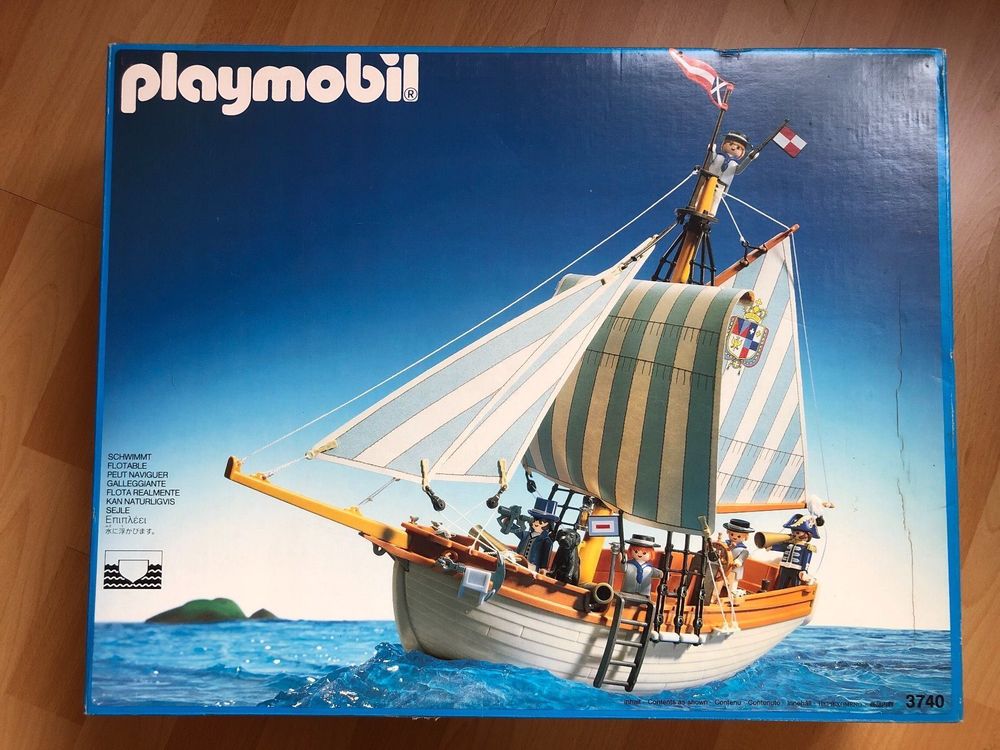 Playmobil 4295 3750 3799 3570 Beiboot Ruderboot Piratenschiff Garde 