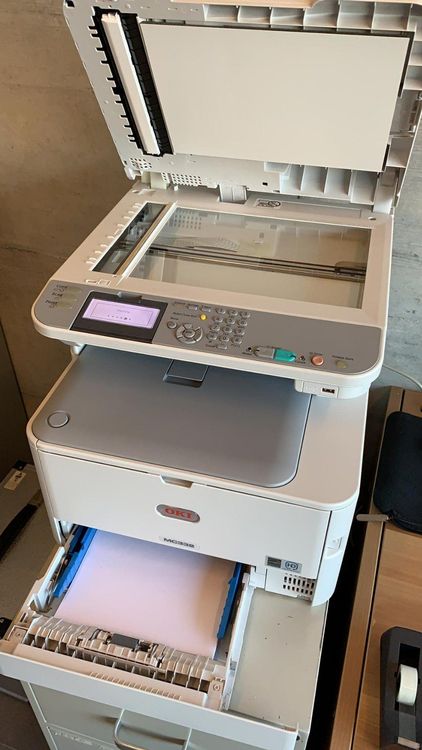 Farb Laserdrucker Scanner OKI MC332 Kaufen Auf Ricardo