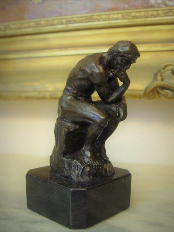 Skulptur Der Denker Von Auguste Rodin Acheter Sur Ricardo 9075