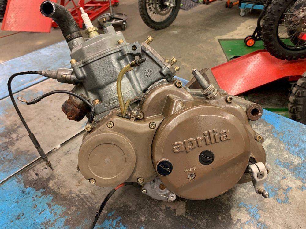 Motor Aprilia AF1 125 Sintesi  Rotax 123 1