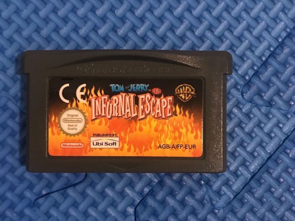 Tom And Jerry In Infurnal Escape Sur Game Boy Advance (GBA) - Jeu Complet - État Correct