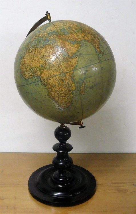 antiker GLOBUS von E. SCHOTTE Berlin | Kaufen auf Ricardo