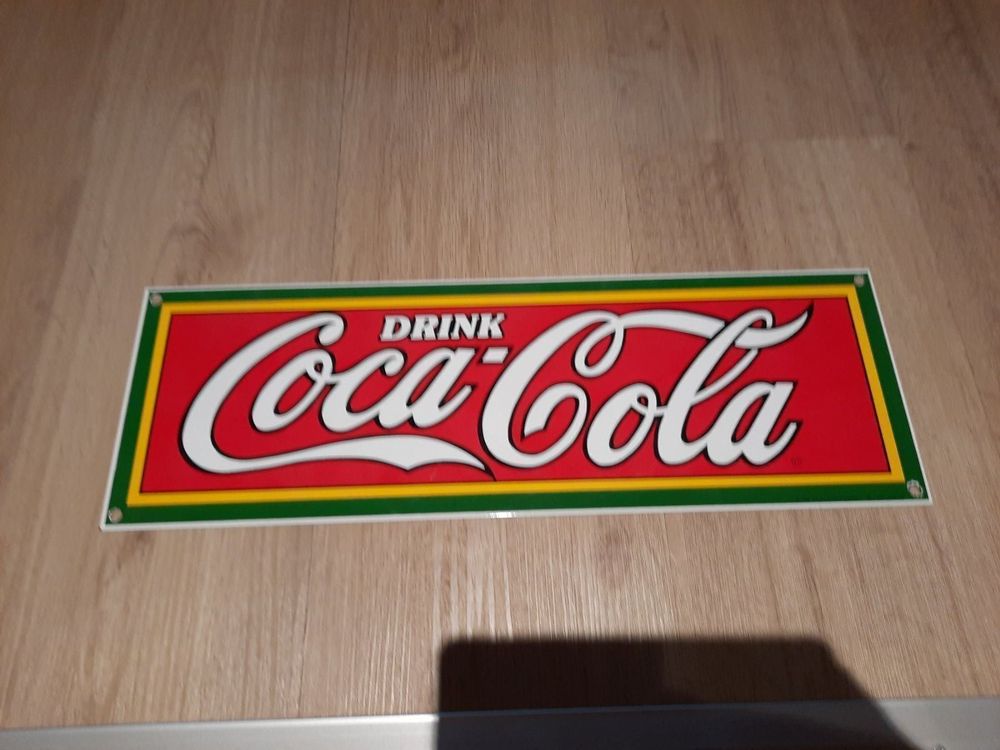 Email Schild Coca Cola Reproduktion 1989  Kaufen auf Ricardo