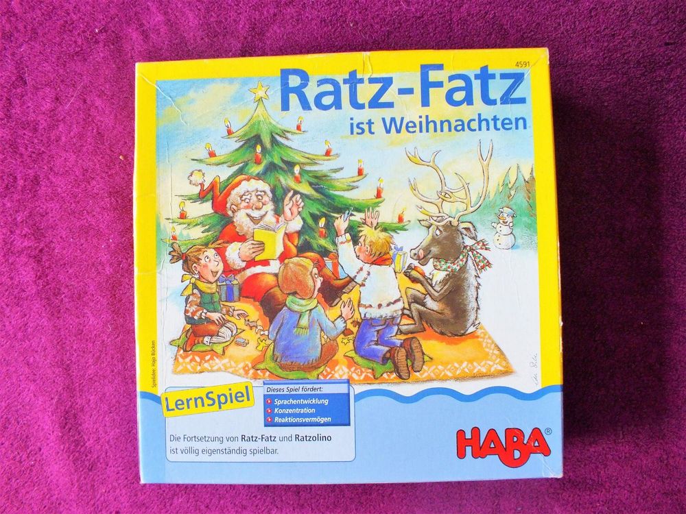 HABA Spiel Ratz Fatz ist Weihnachten Kaufen auf Ricardo