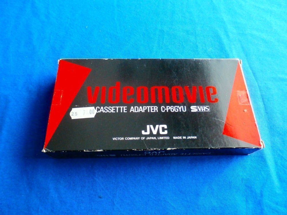 JVC Video Cassette Adapter VHS Acheter sur Ricardo