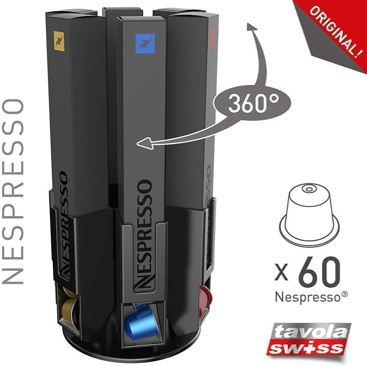 Nespresso-Kapselspender f. 60 Kapseln