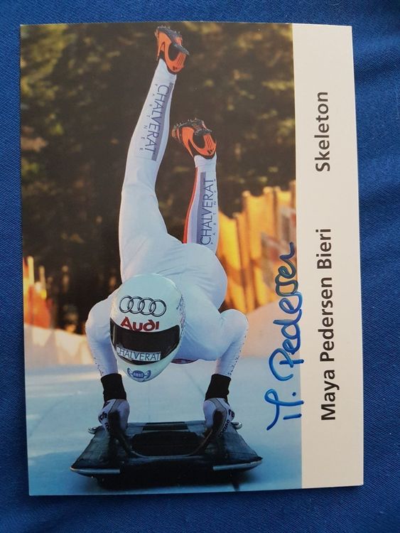 Maya Pedersen Bieri Autogramm Kaufen auf Ricardo