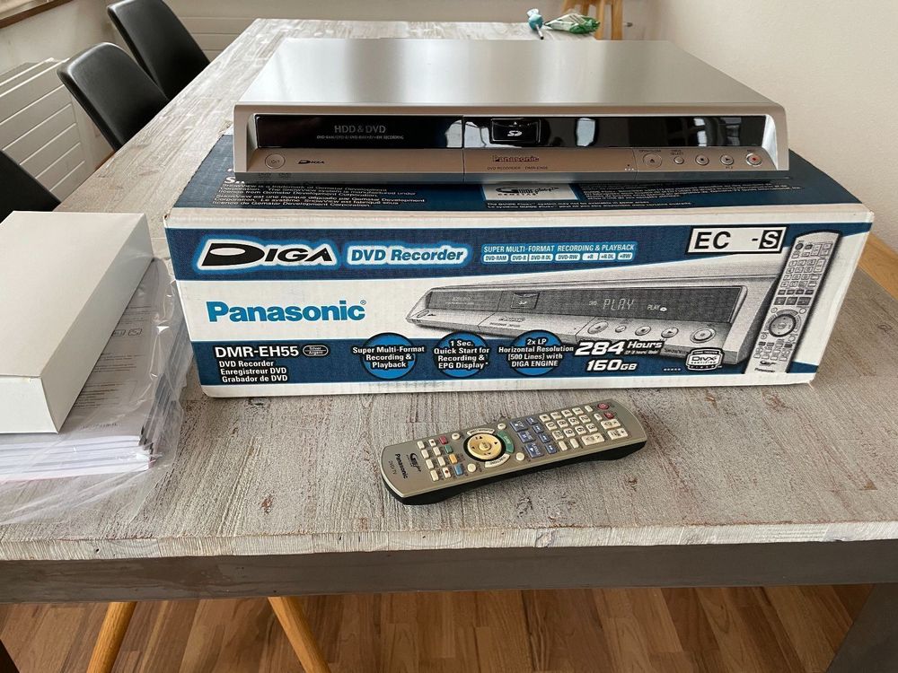 Panasonic DMREH55 HDD/DVD Recorder Acheter sur Ricardo