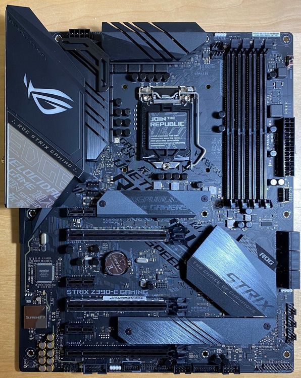 Asus z390 e gaming настройка биоса