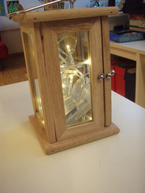 Holzlaterne | Kaufen auf Ricardo