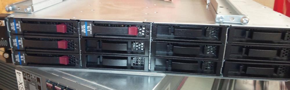 Hp storageworks d2600 настройка