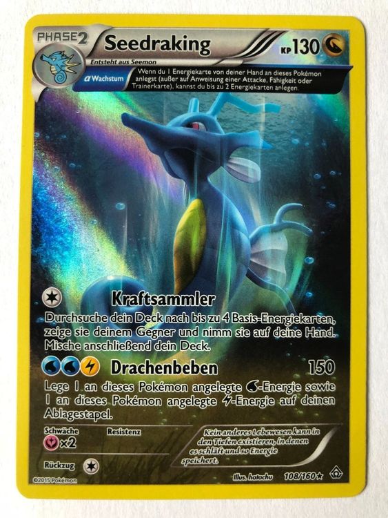 Seedraking - Holo - TCG Pokemon | Kaufen auf Ricardo