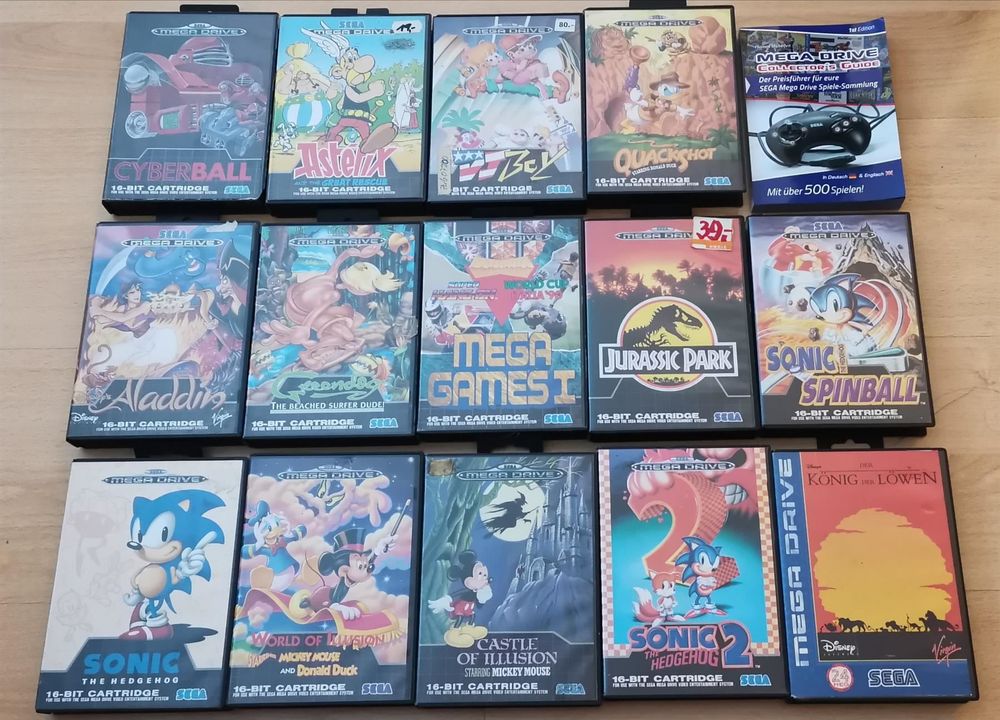 16 top Spiele für das Sega MegaDrive Kaufen auf Ricardo