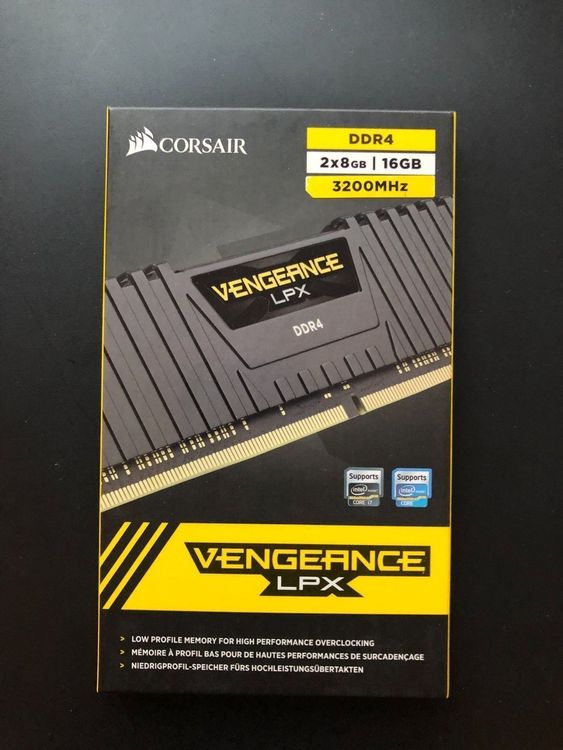 Corsair vengeance lpx совместимость с материнской платой