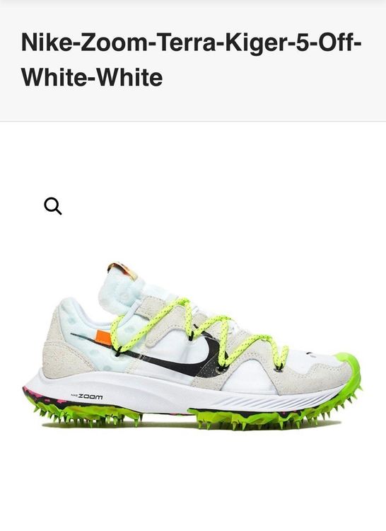 nike off white zoom terra kiger