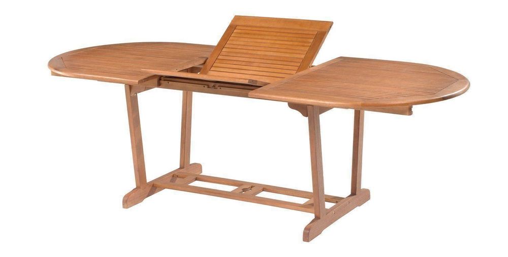 Holz Gartentisch 170-230 + 4 Stühle Holz | Kaufen auf Ricardo