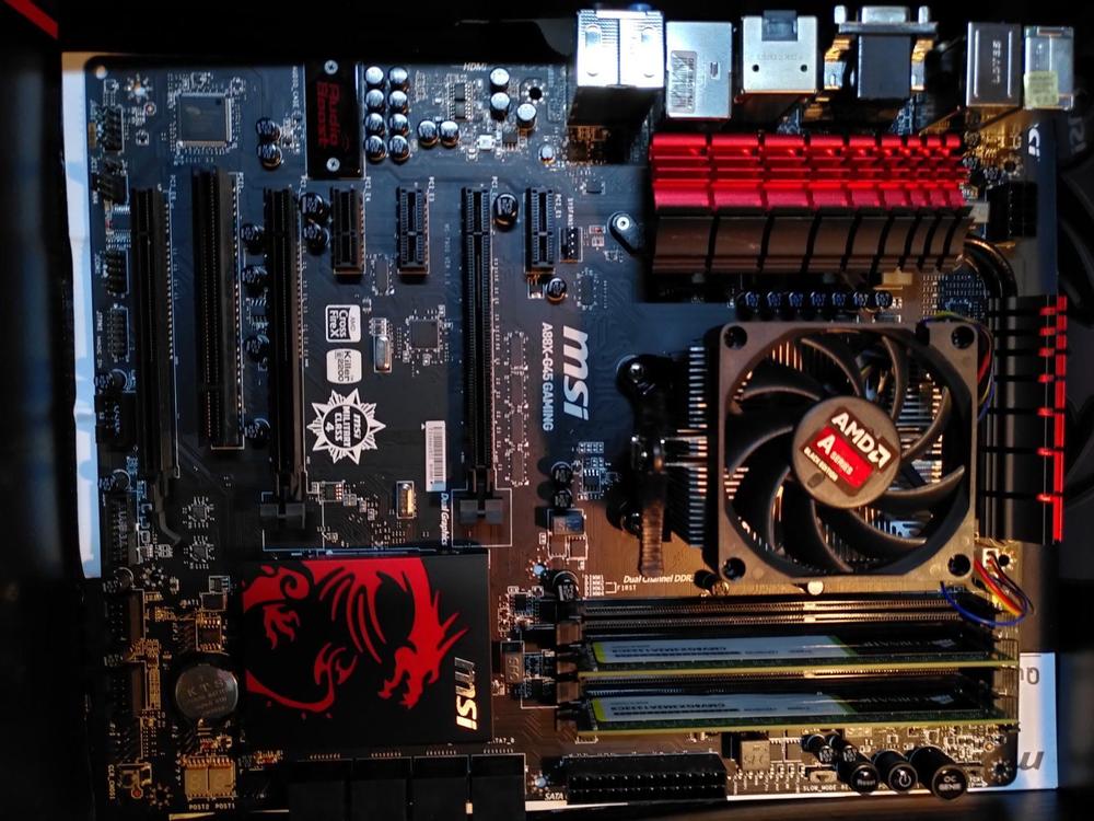 Msi a88x g45 gaming подключение