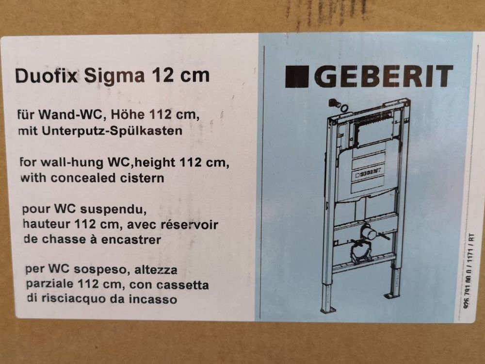GEBERIT Duofix Sigma 12cm | Kaufen auf Ricardo