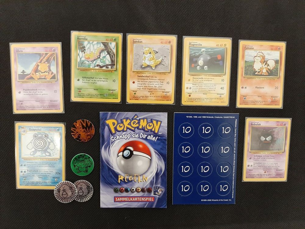 Pokémon Base Set Spielanleitung & Extras | Kaufen auf Ricardo
