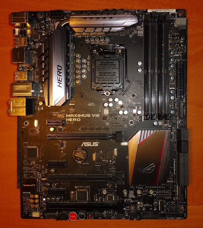 MAINBOARD MAXIMUS VIII HERO Kaufen Auf Ricardo