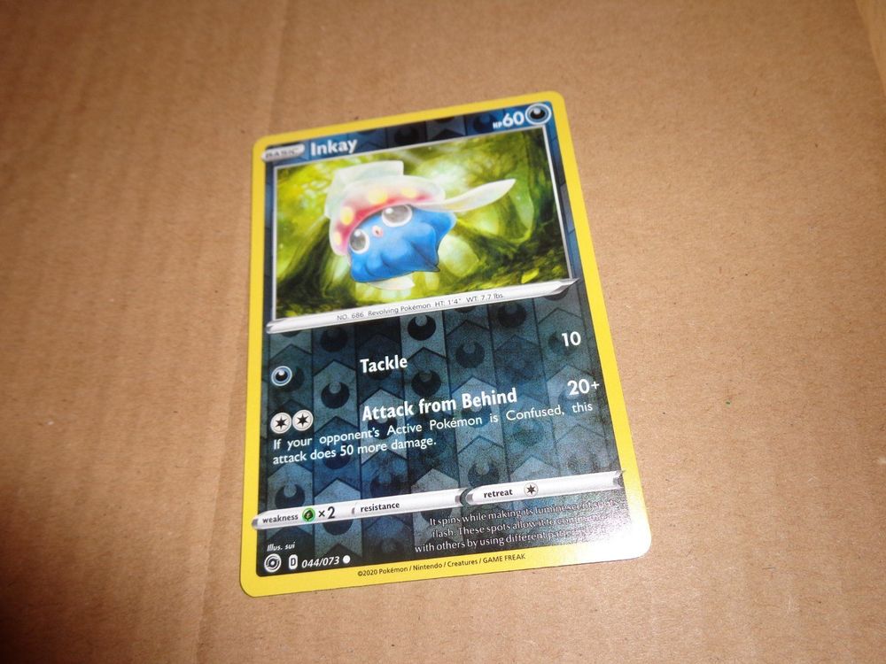 Pokemonkarte Inkay ReverseHolo Kaufen auf Ricardo