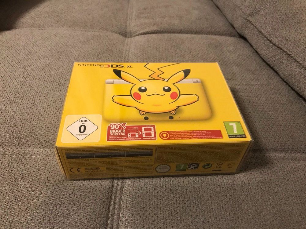 Nintendo 3ds Xl Pikachu Edition Acheter Sur Ricardo