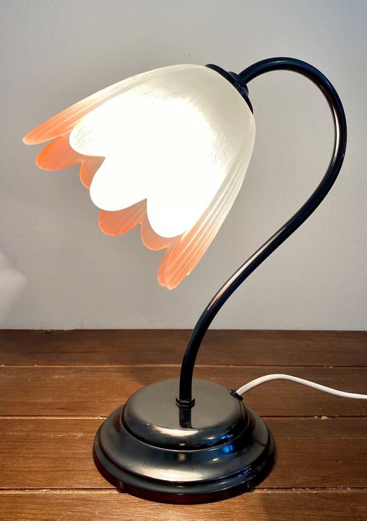 Alte Tischlampe Mit Schirm