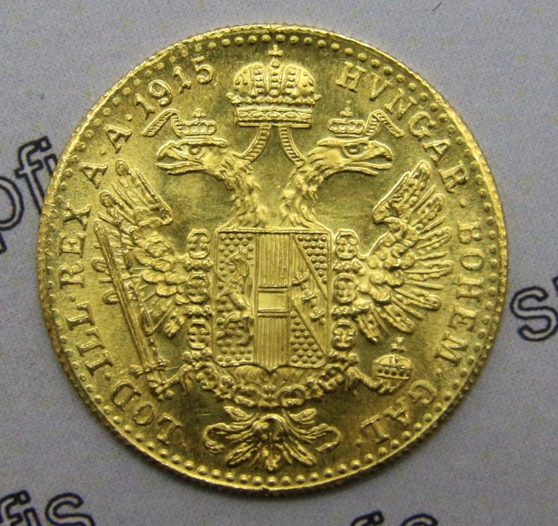 1 Dukat Franz Josef I. Goldmünze Acheter sur Ricardo
