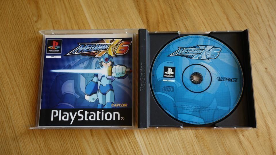 Mega Man X6 – PlayStation 1 – PAL – Rare – Très Bon état