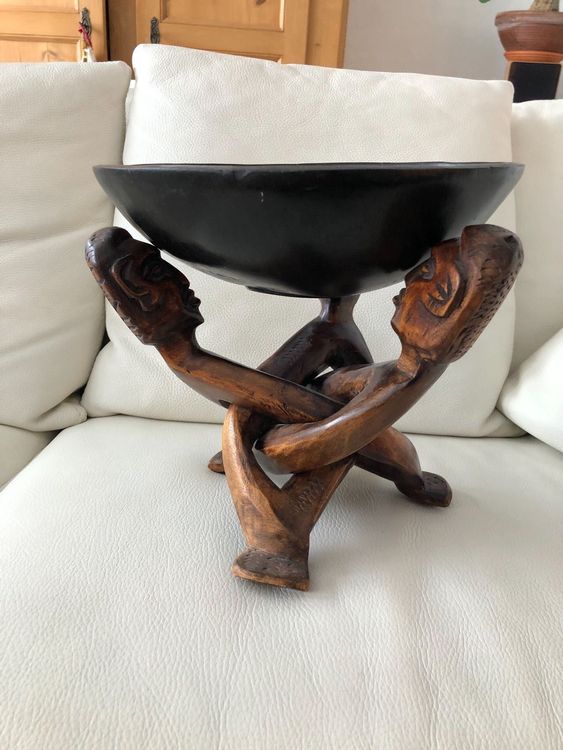 Afrikanische Holzschale | Kaufen auf Ricardo