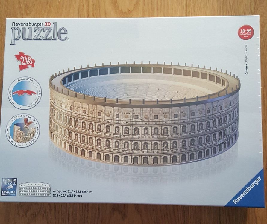 3D Puzzle Colosseo von Ravensburger Kaufen auf Ricardo