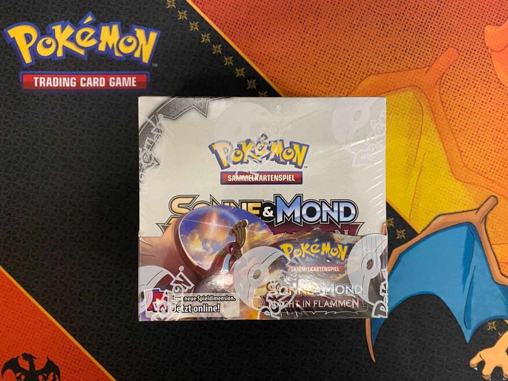 Pokemon Nacht in Flammen Booster Display Kaufen auf Ricardo Pokemon Nacht in Flammen Booster Display Kaufen auf Ricardo