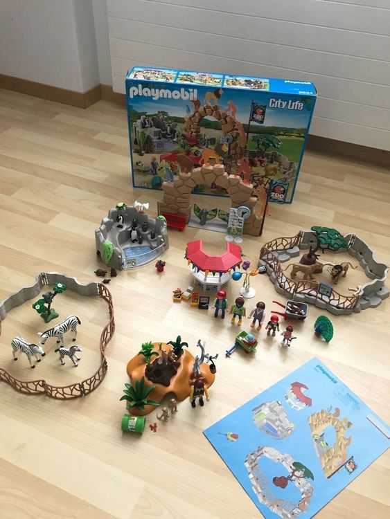 Playmobil Zoo 6634 + Zebra + Erdmännchen Kaufen auf Ricardo