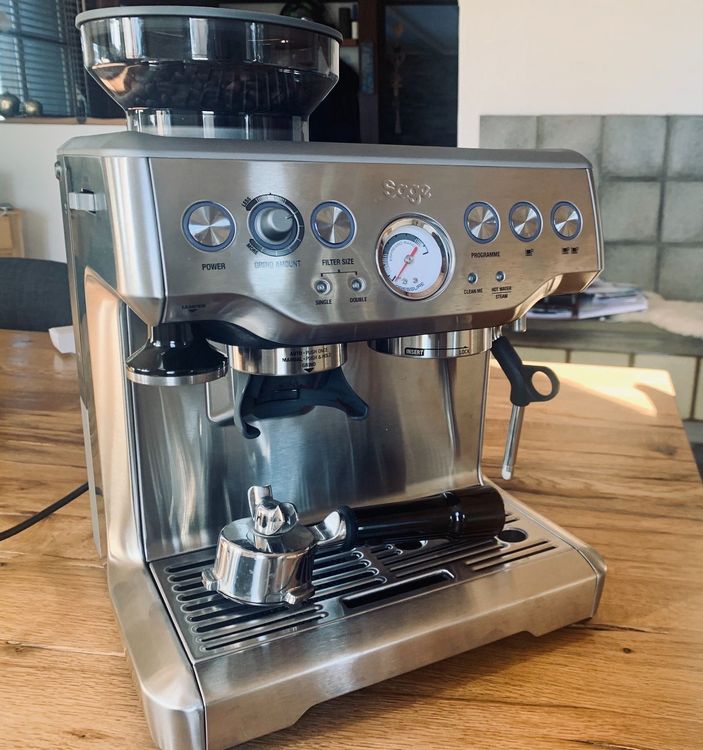 Sage Barista Express Wassermenge Einstellen