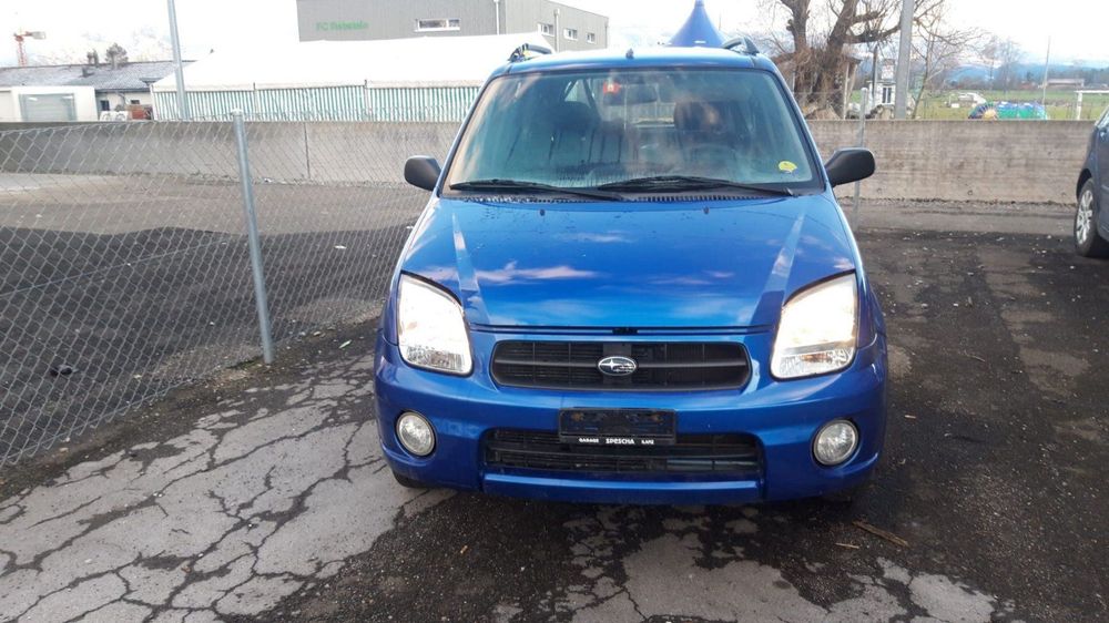 Subaru g3x justy