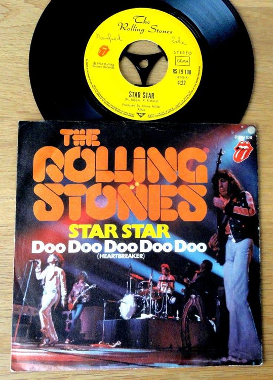 SI ROLLING STONES star star 1973 topo Kaufen auf Ricardo