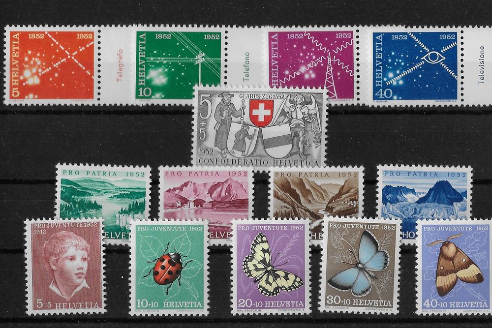 Auswahl 1952 ** ab 1. Kaufen auf Ricardo