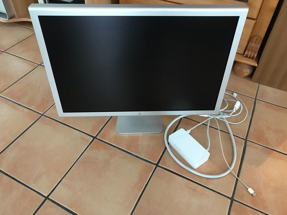 Как подключить apple cinema display 30 к macbook pro