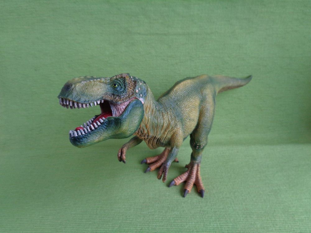 Figurine Schleich Tyrannosaurus Rex Juvénile - Dinosaure T-Rex Référence 15007 (Neuf)