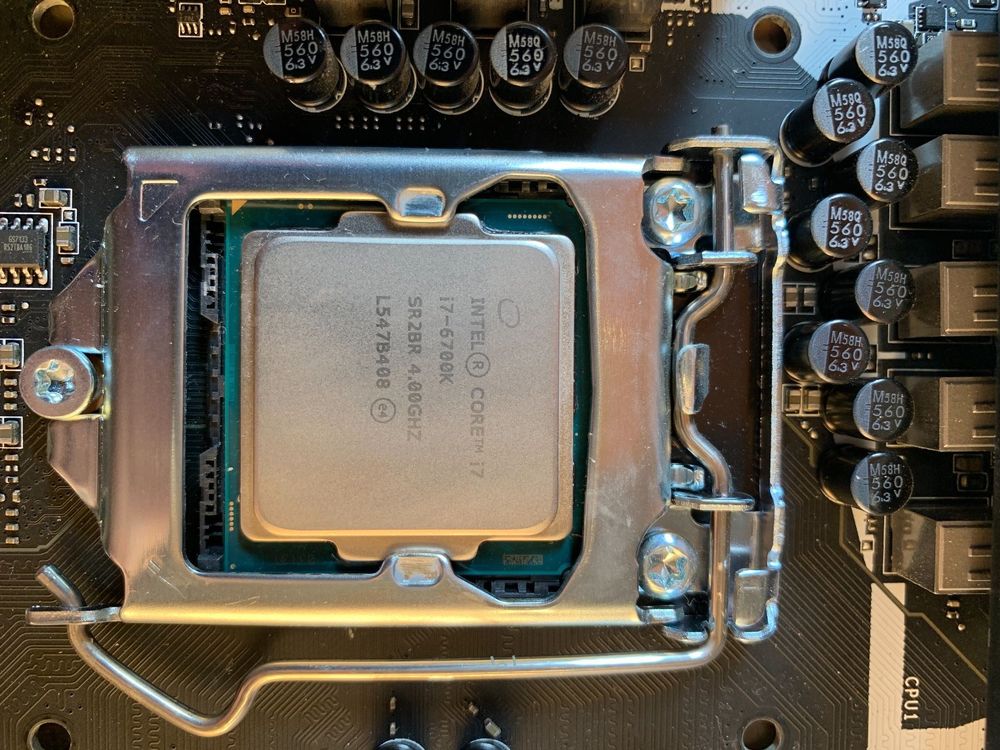 Pack I7 6700K @4.2GHz + Carte Mère MSI Z170A-G43 PLUS (LGA1151) – Occasion