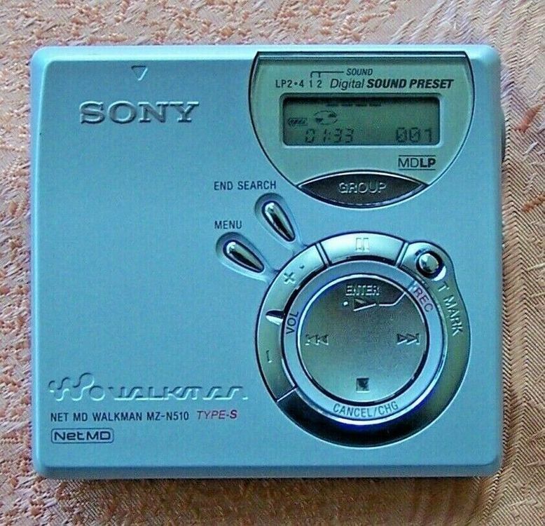 Sony portable minidisc recorder MZN510 Kaufen auf Ricardo