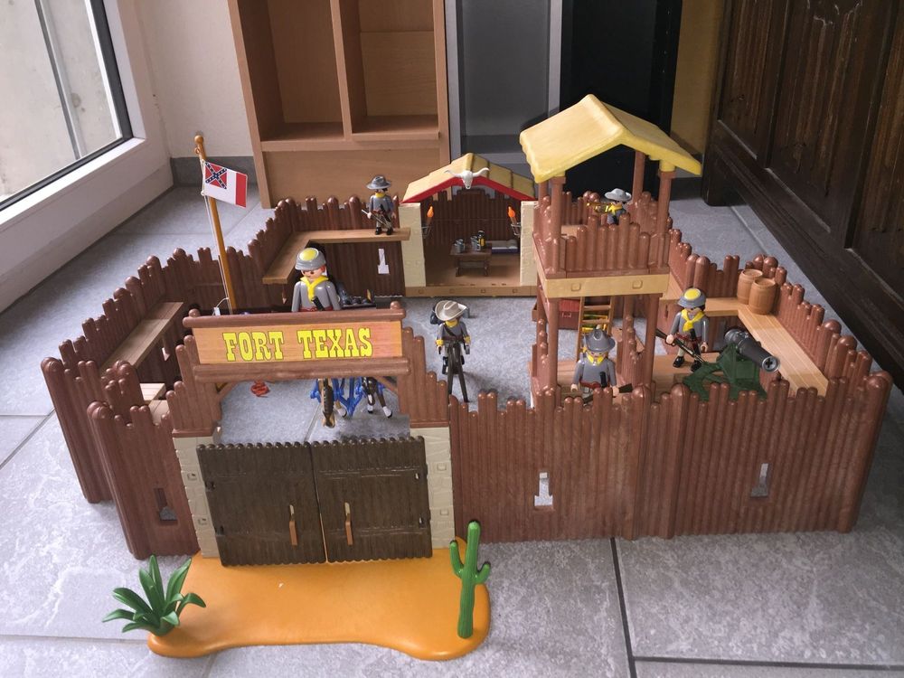 Playmobil Western Einzelteile aussuchen Fort Soldaten 
